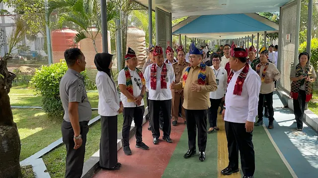 Verifikasi Lapangan di Lapas Narkotika Karang Intan, Tim KSP RI Apresiasi Kebersihan Layanan Dapur dan Klinik