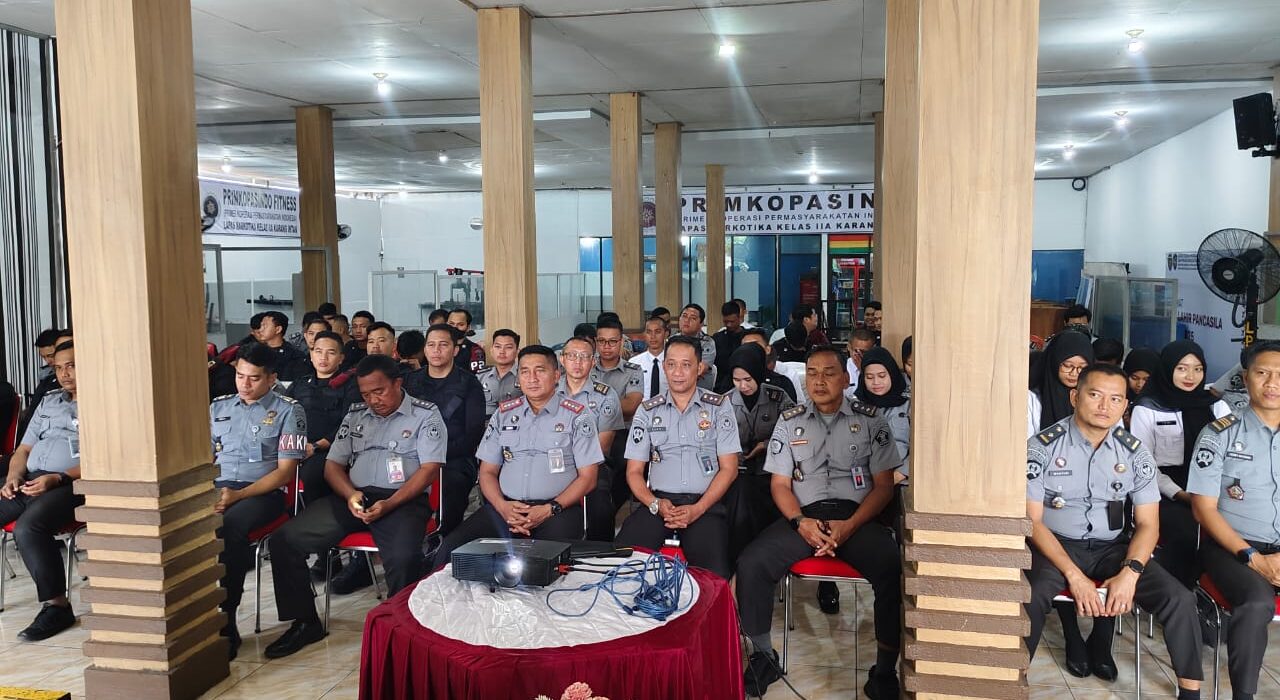 Lapas Narkotika Karang Intan Ikuti Zoom Meeting Nasional Bersama Dirjen Pemasyarakatan, Teguhkan Komitmen dan Sinergi Pelaksanaan Tugas