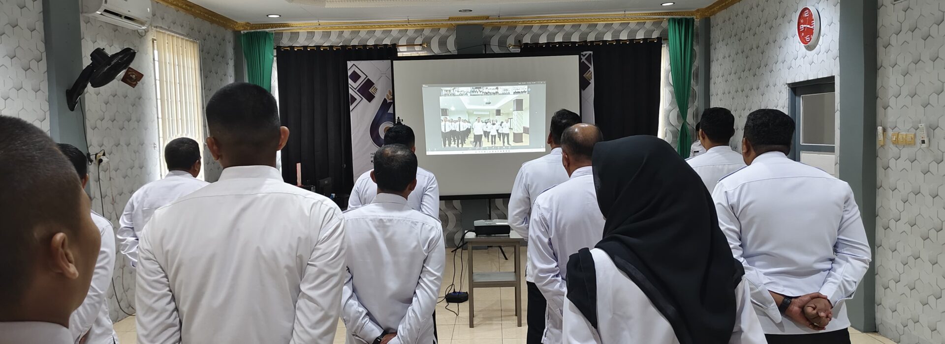 Apel Virtual Bersama Kementerian Koordinator, Lapas Narkotika Karang Intan Komitmen Jaga Persatuan dan Kolaborasi Antarunit