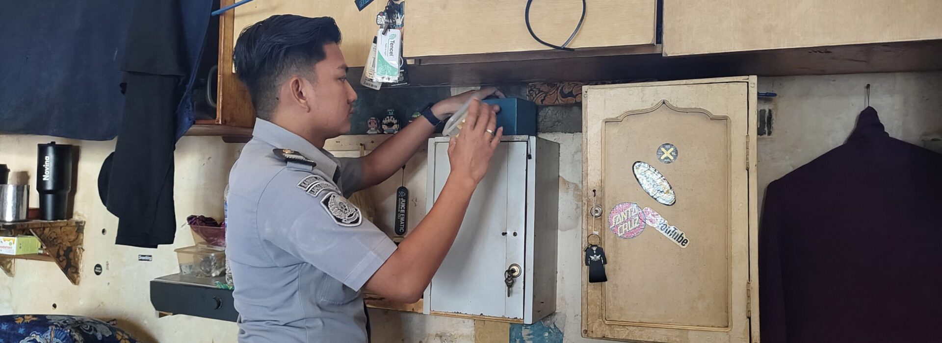 Geledah Hunian dan Berikan Arahan Semangat, Lapas Narkotika Karang Intan Jaga Ketertiban WBP
