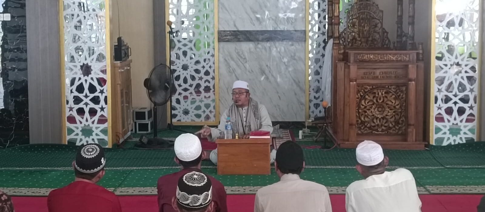 Warga Binaan Lapas Narkotika Karang Intan Ikuti Pengajian Ilmu Tauhid, Perkuat Keimanan di Masjid At-Taubah
