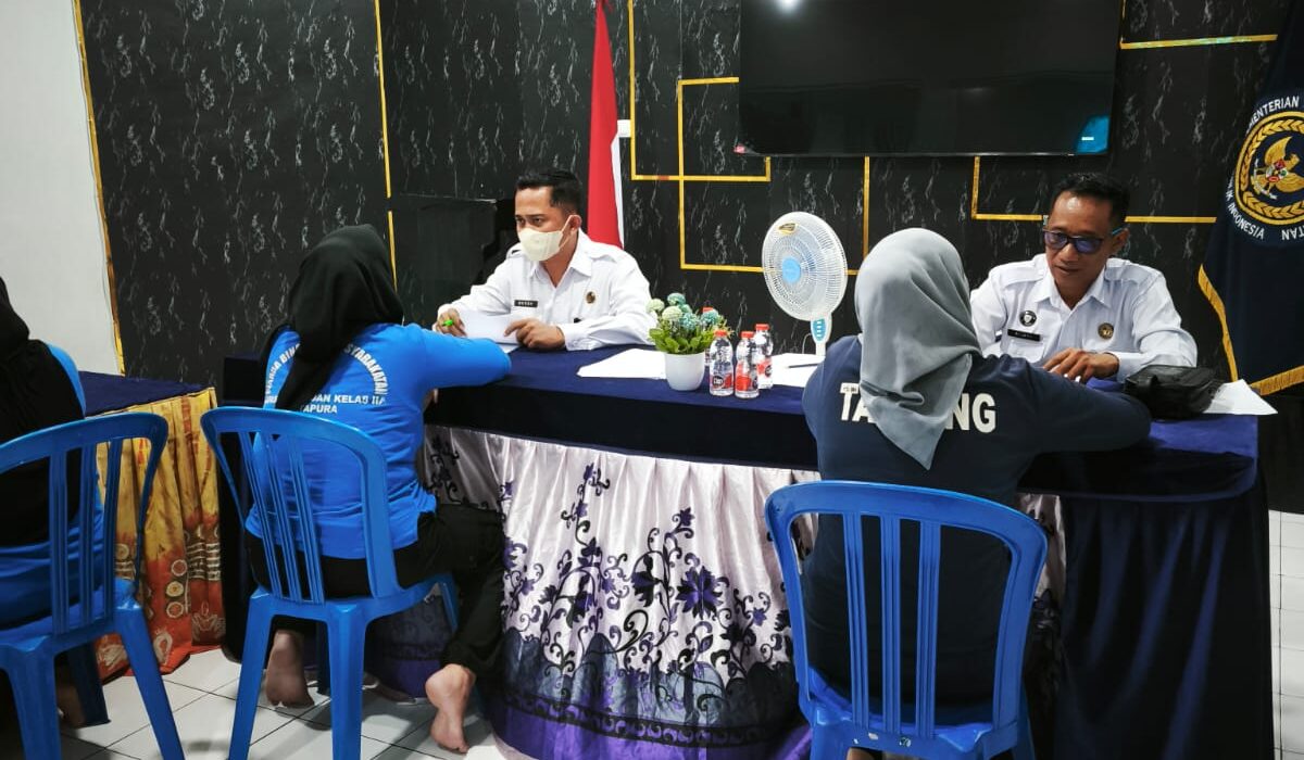 Wujudkan Sinergi Pemasyarakatan, Lapas Narkotika Karang Intan Dukung Asesmen Napza di LPP Martapura