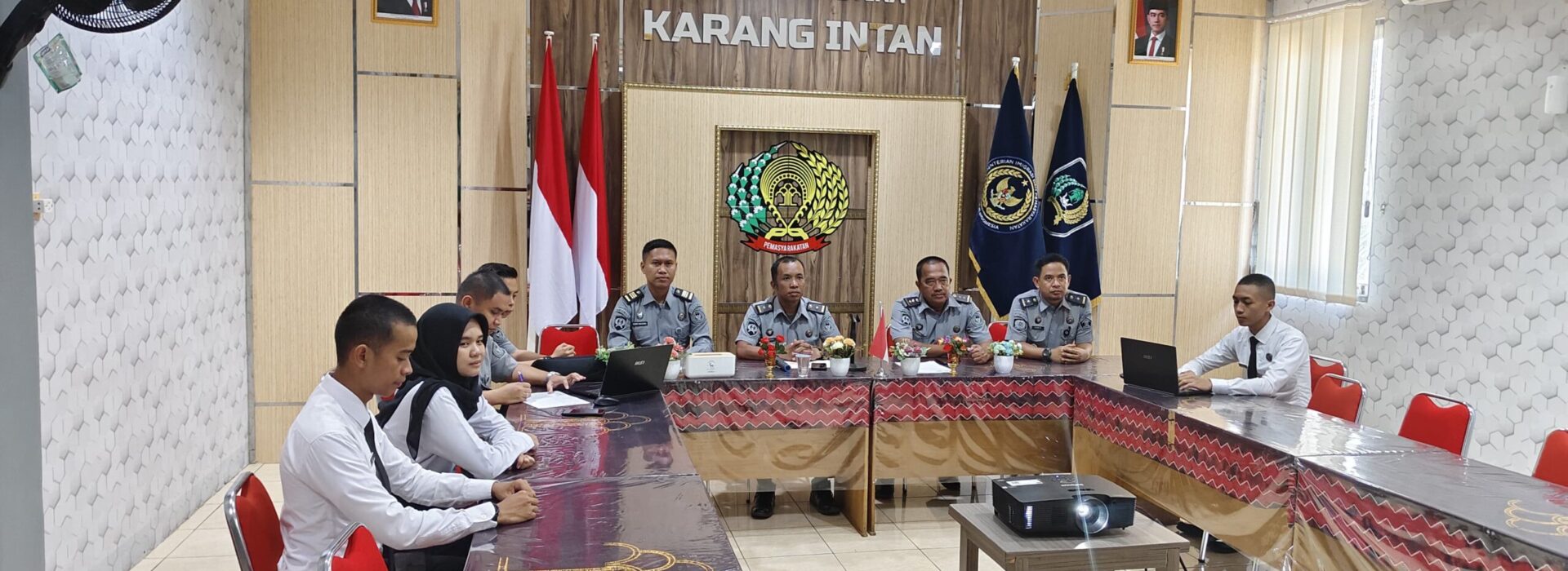Lapas Narkotika Karang Intan Ikuti Finalisasi Data Ketahanan Pangan, Komitmen Perkuat Dukungan Program Nasional
